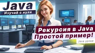 Простой пример Рекурсии в Java