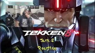 TheDarkAce REACTS: Tekken 8 Jack-8 Reveal Trailer