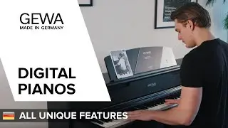 UNIQUE FEATURES 🎹 🇩🇪 GEWA Digital Pianos mit Paul Berrem