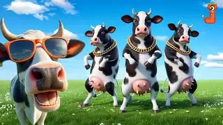 FUNNY COW DANCE 14 | Cow Song & Cow Videos 2024 | Cow dance mix | dancing cow | Cow music | official