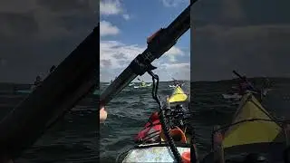 Sea kayaking group