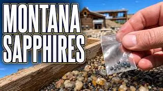 Sapphire || Spokane Bar, Helena, Montana, USA || Rockhounding
