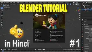 Blender Beginning Tutorial in Hindi - FREE Hindi Tutorials#blender3d#blenderhinditutorial#learn