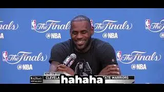 LEBRON JAMES ICONIC 2016 NBA FINALS COMEBACK #clevelandcavaliers #goat