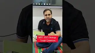NEET 2025 Biology Tough Question Solution - By Tarun Sir #shortsfeed #ytshortsfeature #neetpaper2025