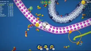 🐍 Wormszone.io 🔥 #30 &ndash; Crazy Worm Growth Spree 💥🐍