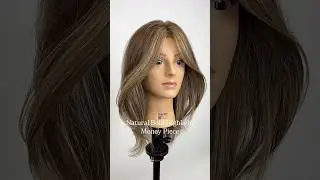 The perfect natural bold highlight money piece placement #moneypiece ￼