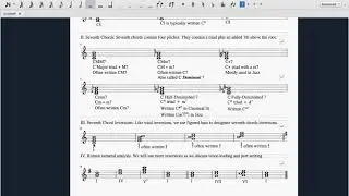 Music Theory: Triad Inversions, & 7th Chords