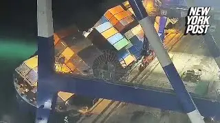 Holy &lsquo;ship&rsquo;! Cargo ship in Turkey tips, sends containers into water
