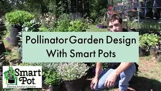 Pollinator Garden Design Featuring Smart Pots
