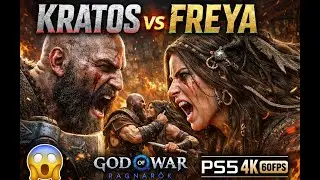 Kratos vs Freya 😱 This Fight Changes Everything | God of War Ragnar&ouml;k PS5 4K 60FPS
