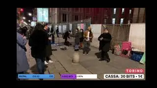Tentata aggressione a Patrizio Official in live a Torino - 21/01/2023 (DANGEROUS)