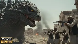 GODZILLA ATTACKS KABUL! AFGHANISTAN People brings down the King of the Monsters