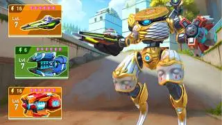 Salvor with Plasma Cannon 6, Suppressor 16, Blast RPG 16 - Mech Arena