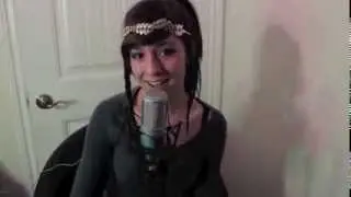 Christina Grimmie singing Lego House by Ed Sheeran With Drums James Francis- Slow Motion