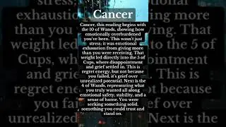 Cancer Zodiac Read, This is Regret Energy. #cancertarot #spiritual #zodiac #astrology #virgo #taurus