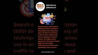 SEO #digitalmarketing #seo BBS EdTech @BSedutech 1 #python #googleads #coding #webdesign