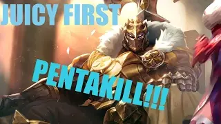 PENTAKILL ON MORDEKAISER #MyFIRST / league of legends