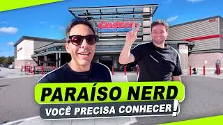 Lugares que os Nerds Piram. Levei o Tony no Costco e BestBuy #macmasi