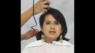 mashroom hair to shave head | small length bob hair shave off | model headshave video on youtube