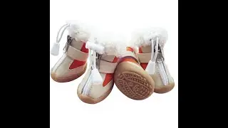 Fashion Comfortable Warm Dog&rsquo;s Snow Boots