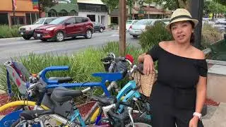 Las Madres Gilroy Ride Bikes to Downtown Gilroy