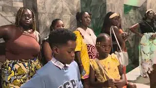 Osagyefo Dr. Kwame Nkrumah and his wife, Fathia, are both buried at the Nkrumah Memorial Park,Accra 