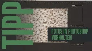 Photoshop - Fotos vorhalten als 