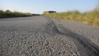 Pavement on Adobe Creek Trail