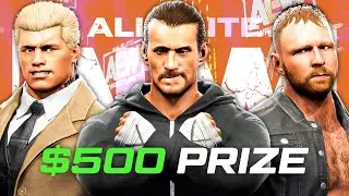 We hosted a $500 AEW FIGHT FOREVER tournament