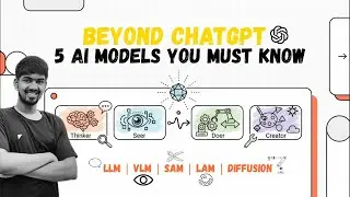 Beyond ChatGPT: 8 AI Model Types Shaping 2025 | LLM, VLM, SAM, LAM Explained