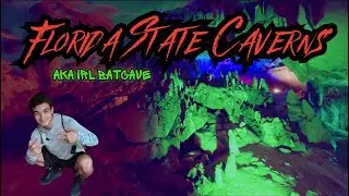 Exploring the Real Life Batcave (Florida Caverns State Park)