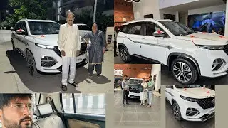 Mg Hector Plus(Candy White) Delivery.