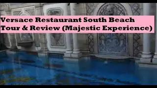 Gourmet Lunch at Former Versace Mansion, South Beach (Gianni's Restaurant) Miami Beach, FL
