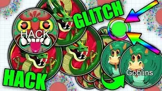 Agar.io - Goblins King Popsplit Best Moments Glitch hack  (Agario)