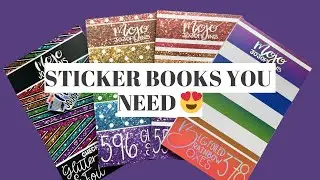 Mojo Jojo Plans Sticker Books | Glitter & Foiled Collection Flip Through
