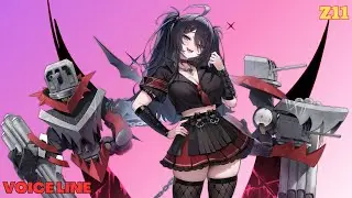 [ AZUR LANE ] Z11 Voice Line 