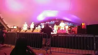 July 2017 Lock 3 Ohio old school funk band Slave playing Stellar Fungk