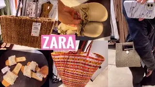 ZARA NEW COLLECTION 2021 *Bags/Shoes PERFECT FOR SUMMER!!* SHOP W/ ME