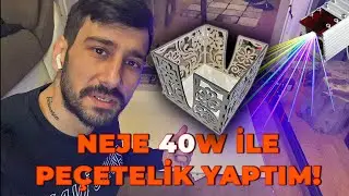 Держатель салфеток с лазером Neje 40w neje master 2