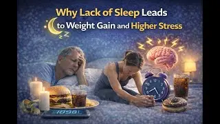Why Lack of Sleep Leads to Weight Gain and Higher Stress