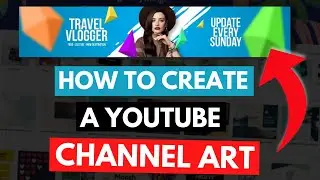 How to create a channel banner easily |Tech Heck