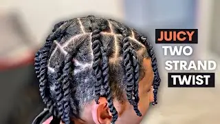 Juicy Two Strand Twist x Box Braids For Men | By Lavish Luxury