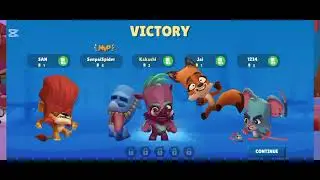 Playing zooba with my new character finn