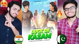Pakistani Reaction On Luck Di Kasam Video | Ramji Gulati | Avneet Kaur | Siddharth Nigam | T-Series