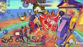 2vs4 rush gameplay squad defeat #talugu#one #free fire Telugu