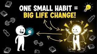 How one small habit can change your life forever (Animated Stick Figure Story)
