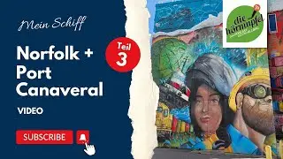 Norfolk & Port Canaveral !    Mit der „Mein Schiff 1“ von NY nach Jamaika