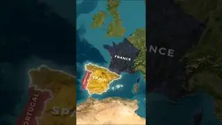 Безумные границы Испании 🤯 и скрытые соседи 👀