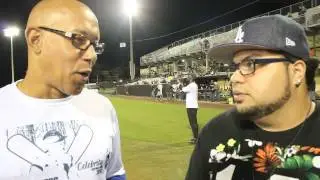 Dee Rivie interviews @ Chris Duffy's 2015 Above500 Celebrity Charity Softball Event